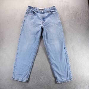 Levis 560 Jeans Mens 34x32 Blue Relaxed Tapered Light Wash Denim Comfort Fit